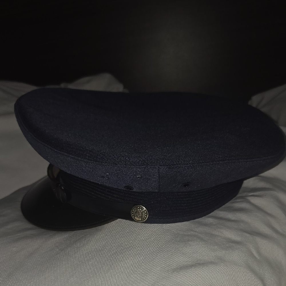 Vintage Air Force Captains Hat - Picture 3 of 3